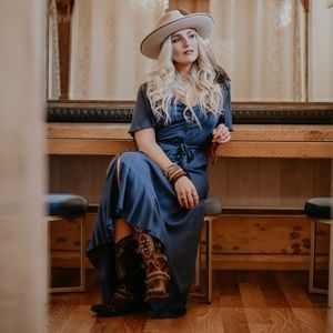 Francesca’s Boho Midi/Maxi Dress NWT